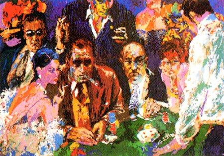 Leroy Neiman Vegas Blackjack